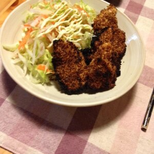 鶏胸肉でもふんわり、揚げない低カロリー チキンカツ